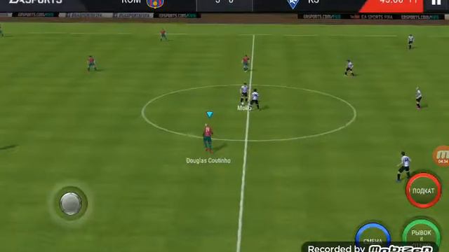 FIFA MOBILE Барселона vs Крылья Советов смотреть онлайн