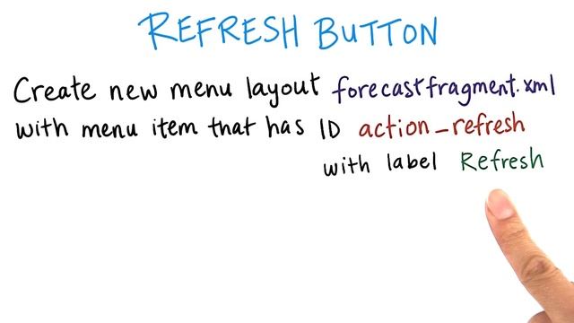 Refresh Button - Developing Android Apps смотреть онлайн