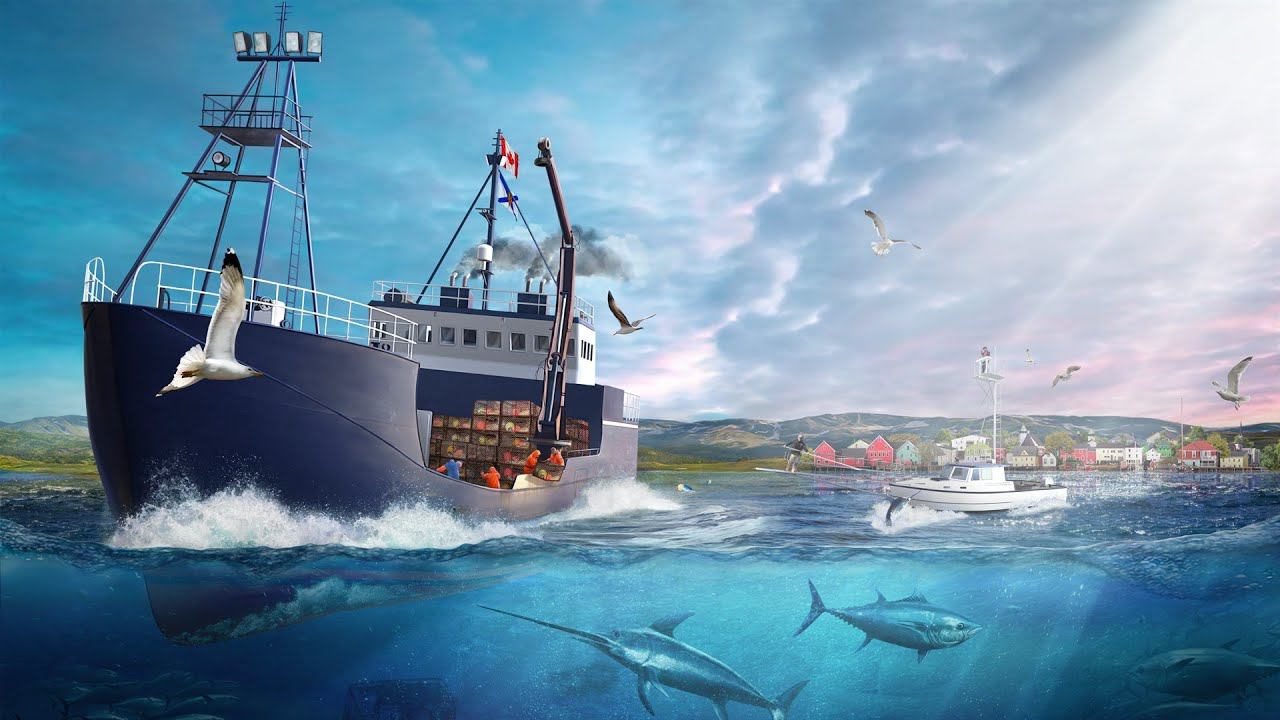Fishing North Atlantic - Промысловая рыбалка #2 Рыбный промысел смотреть онлайн