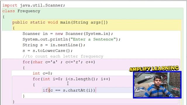 Frequency of letters in a String Java Program | ICSE ISC Computer смотреть онлайн