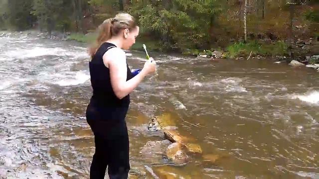 Туалетные процедуры на р.Тюлюк смотреть онлайн