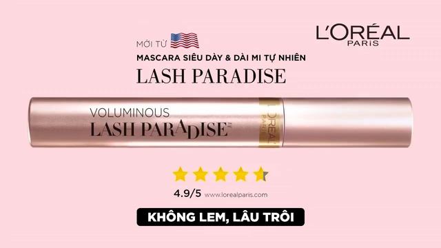 L'Oreal Mascara Lash Paradise смотреть онлайн