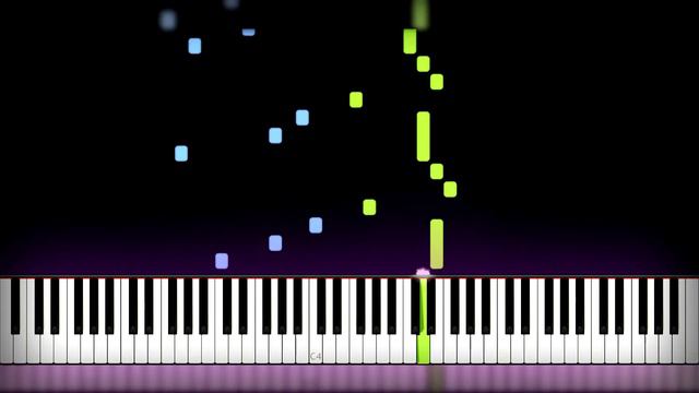 🎶 Beethoven - Für Elise Piano Cover (Sheet Music + midi) Synthesia Tutorial смотреть онлайн