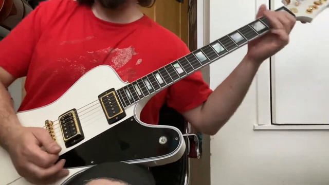 Oil City Mighty 90 Humbucker Sized P90 Neck Pickup in an Ambler Icarus Firebird смотреть онлайн