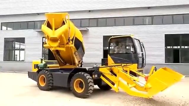 Самоходный бетоносмеситель с самозагрузкой Китай - self loading concrete mixer - aimixgroup смотреть онлайн