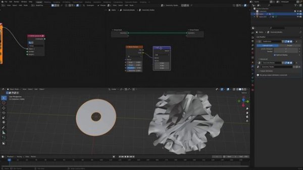 BSLIVE Differential Growth Addon in Blender - plus SV nodes