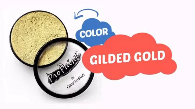 Graftobian ProPaint Metallic Gilded Gold 77013 (1 oz/30 ml) - ClownAntics.com смотреть онлайн