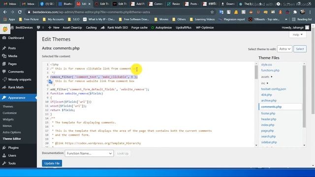 How to Disable Website URL Field from WordPress Comment to Stop Spam Comments [2021] - Bangla смотреть онлайн