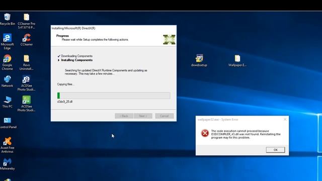 How To Fix D3DCompiler-43.dll Is Missing Error on Windows 10/8/7 смотреть онлайн