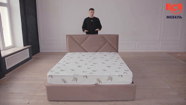 Обзор кровати "Ева-2" от компании "Вся мебель" смотреть онлайн