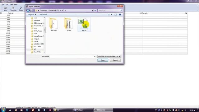 PRONEST MATERIAL LOAD From Excel (دروس تعليمية) смотреть онлайн