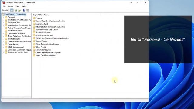 ❌? REMOVE CERTIFICATE Windows 11 installed Personal смотреть онлайн