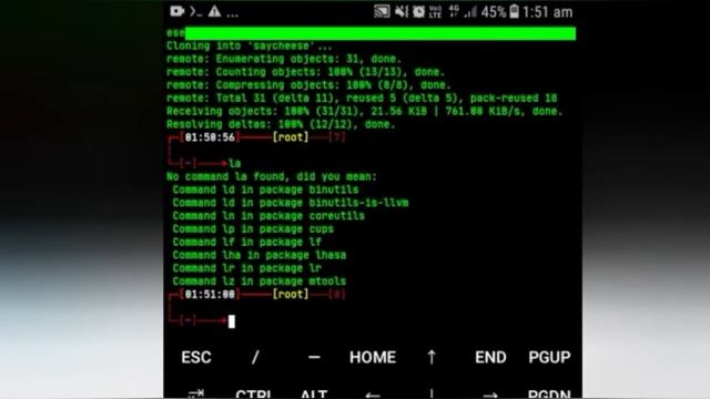 Termux- saycheese tool for security test and pentesting installation смотреть онлайн