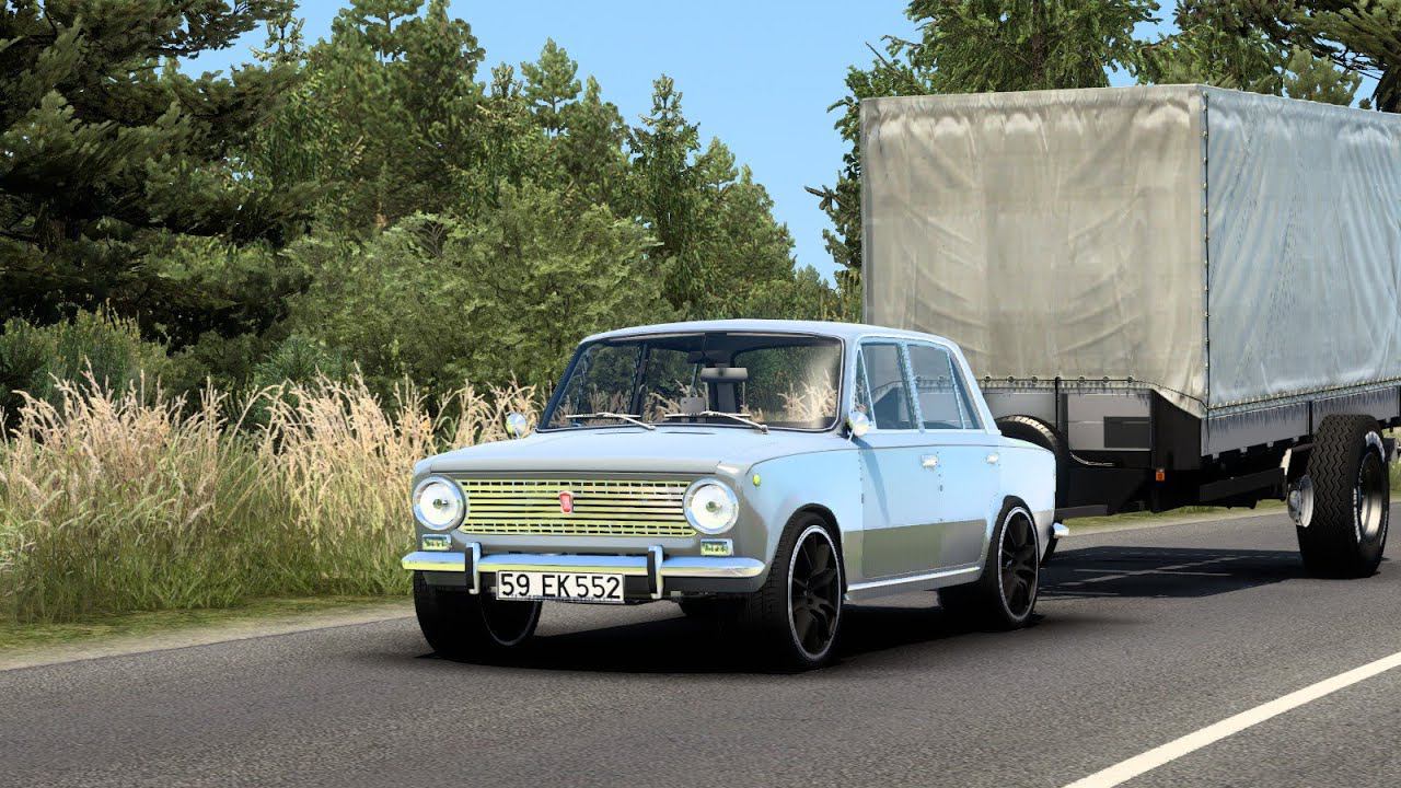 [ETS 2] LADA VAZ 2101 (FIAT 124) Cargo Delivery смотреть онлайн