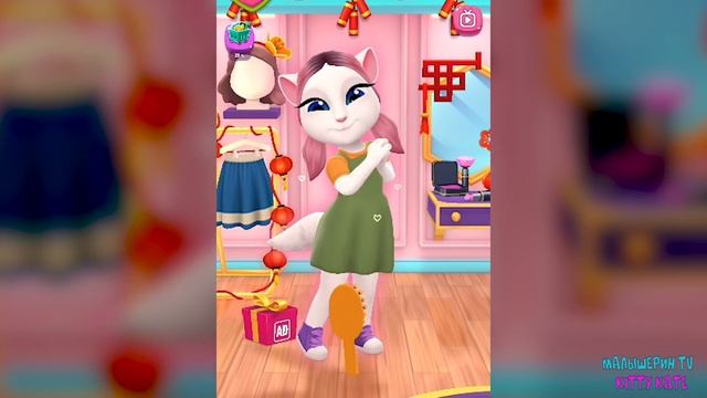 ?Анжела? Китайский новый год? Моя ГОВОРЯЩАЯ кошка АНДЖЕЛА 2 смотреть онлайн