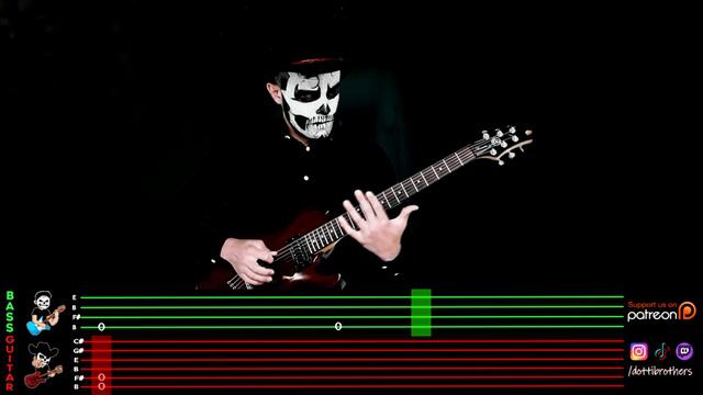 【SLIPKNOT】[ Disasterpiece ] Cover By Dotti Brothers | GUITAR/BASS LESSON