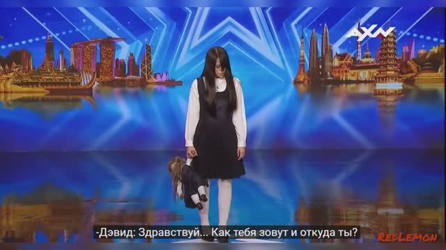 Пугающая Риана-Фокусница Пугает Жюри и Зрителей на шоу талантов