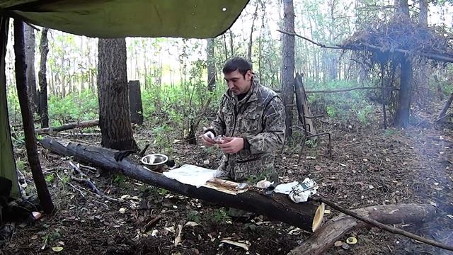 Каша с диким щавелем. Еда в походе