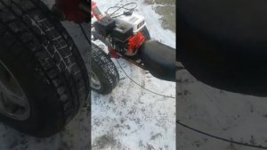 мой трицикл из мотоблока