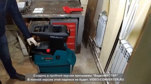 Садовый измельчитель BOSCH AXT 25 TC (упаковка, обзор, работа)