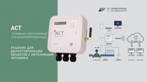 АСТ - решение для диспетчеризации объектов с автономным питанием