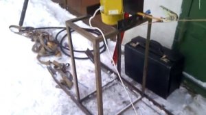 подъемник для тюбинга своими руками_home made ski rope tow