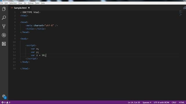 #18 JavaScript Statements смотреть онлайн