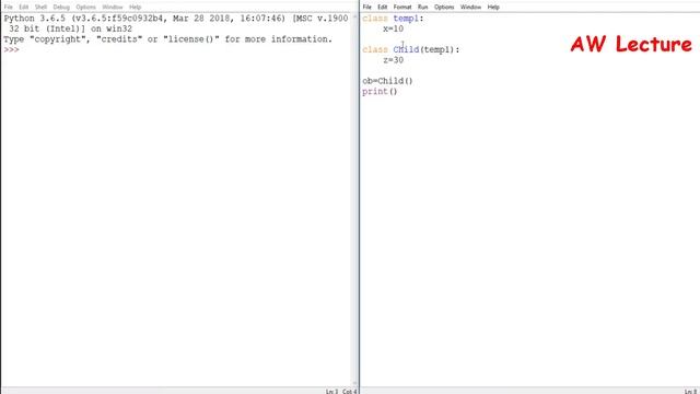 Inheritance in Python | Single and Multiple Inheritance смотреть онлайн
