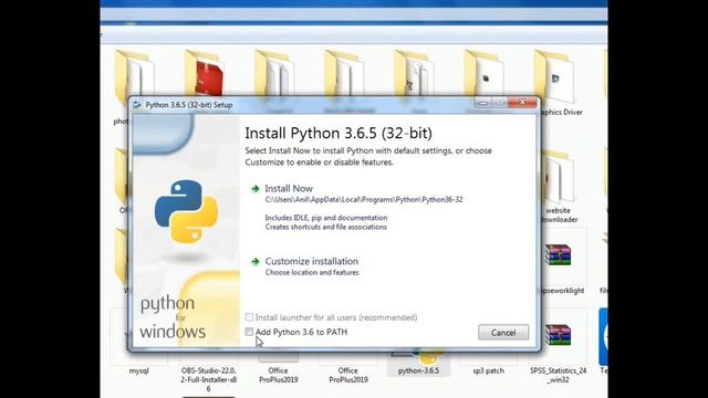 How to solve pip is not recognized as an internal or external command #pip_error смотреть онлайн