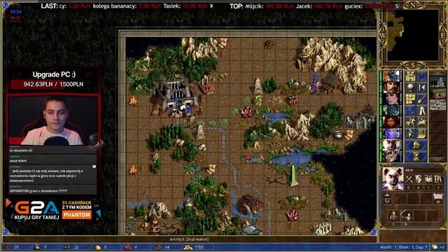 ? Heroes 3 HotA Rankedy - Trening przed MP - Jebus Cross XL | !wsparcie смотреть онлайн