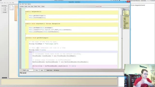Java Twitch Bot Programming! Feel free to ask questions смотреть онлайн