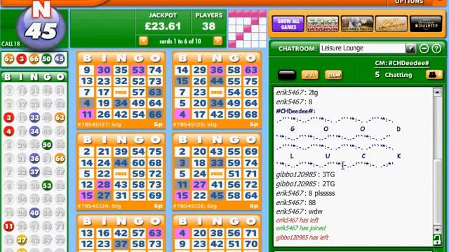 Online Bingo 75 Ball At Paint The Town Bingo смотреть онлайн