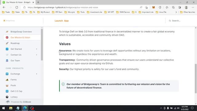 Bridgeswap is bridging Defi on Web 3.0 from traditional finance смотреть онлайн