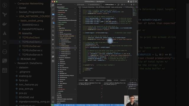 How to set up a TCP Echo Server and Client смотреть онлайн