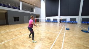 Бадминтон для всех. Плоские удары.