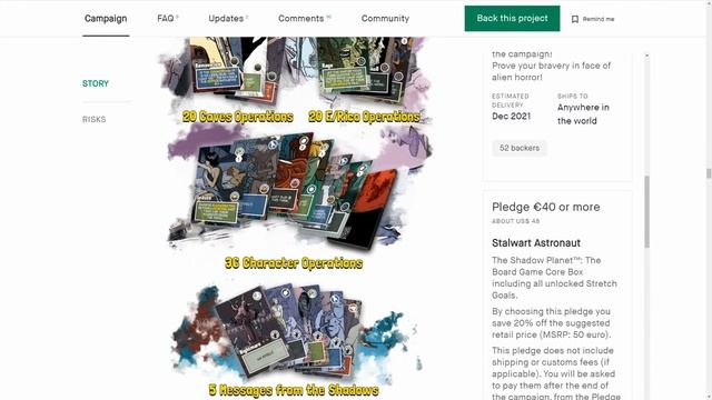 The Shadow Planet - Kickstarter Board Game смотреть онлайн