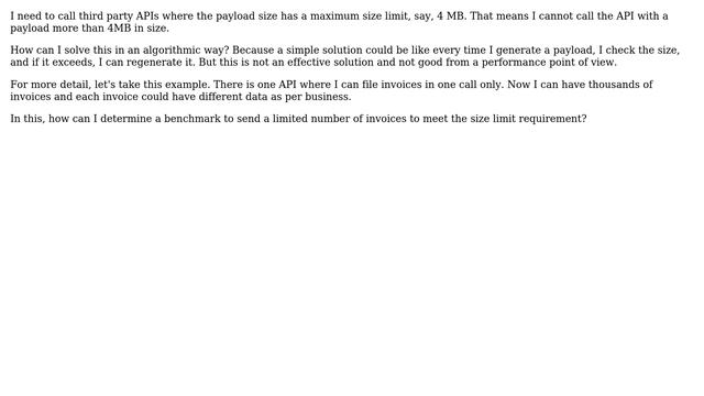 How to make sure JSON payload limit does not exceed a certain value during a web request? смотреть онлайн
