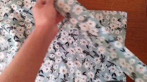 Летний цветочный сарафан с бретелями на завязках/Как сшить приталенный сарафан на бретелях