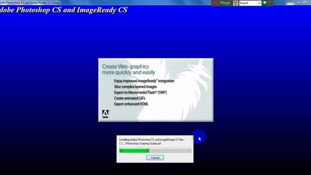 How To Easy install Photoshop cs8 /How To Install Adobe Photoshop CS 8.0 смотреть онлайн