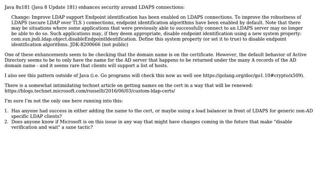 DevOps & SysAdmins: Active Directory LDAPS and Java 181 LDAPS Verification смотреть онлайн