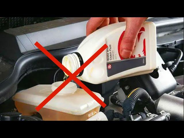 ПОЧЕМУ НЕЛЬЗЯ ДОЛИВАТЬ ТОРМОЗНУЮ ЖИДКОСТЬ смотреть онлайн