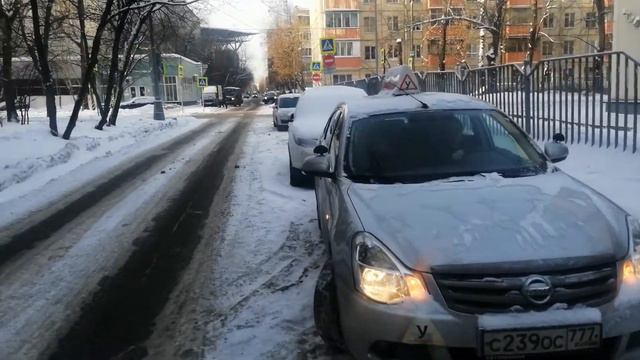 параллельная парковка с левой стороны часть 2 смотреть онлайн