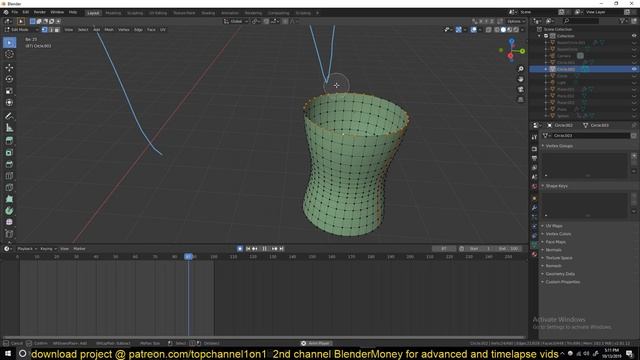 how to animate a basketball through a net in blender 2.8 смотреть онлайн