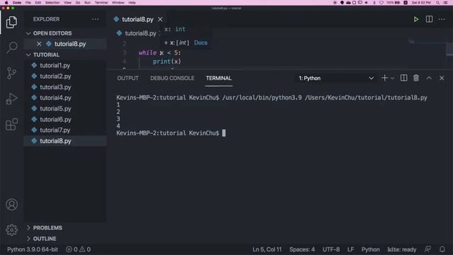 Python Tutorial for Beginners #8 - While Loops смотреть онлайн