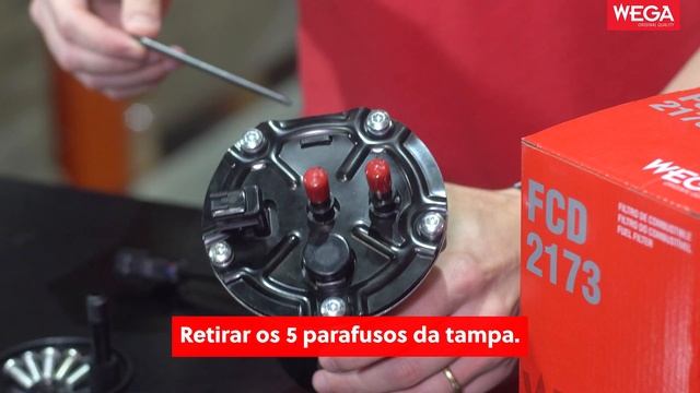 Filtro De Combustível Da Nissan Frontier, Renault Master E Mercedes-Benz Vito - FCD-2173 E FCD-0797