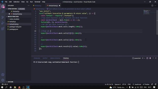 Jest - Mock Function смотреть онлайн