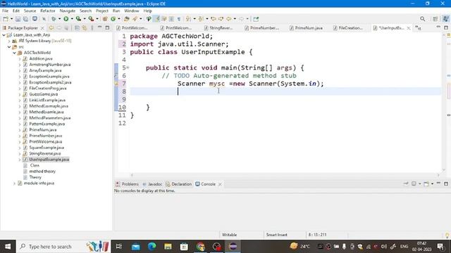2023 || Scanner Class in Java || USER INPUT || #programming #javaprogramming #java #anjigoudclasses смотреть онлайн