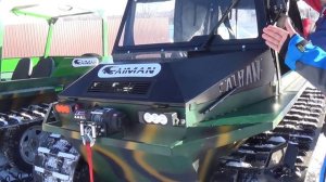 Новый гусеничный вездеход Кайман из Рыбинска