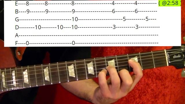 Dream On Intro Guitar Lesson by Aerosmith WITH TABS смотреть онлайн