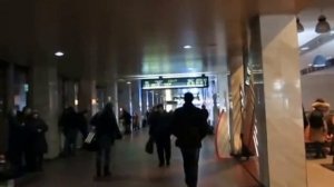 ..как объявляют поезда на вокзале в Киеве.